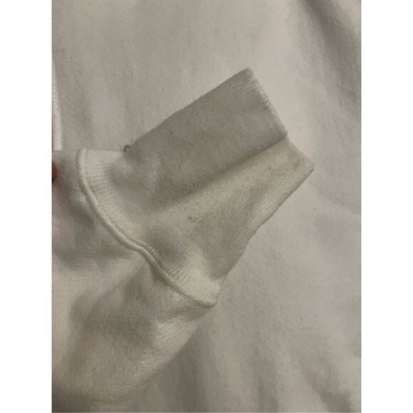 Vintage Champion Reverse Weave White Hoodie. Size Small. Super CLEAN - Picture 4 of 5